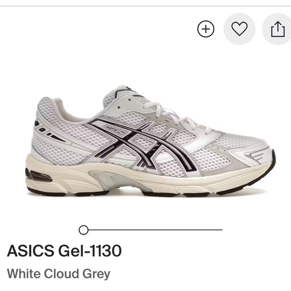 Brand New ASICS Gel-1130 White Cloud Grey (1201A256-118) Men's Size 11.5 Shoes - Picture 8 of 16